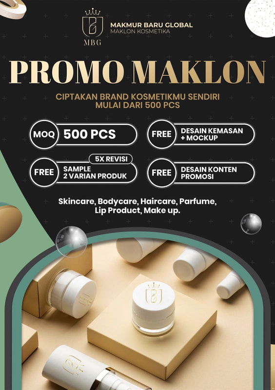 Image of Promo Maklon Ciptakan Brand Kosmetikmu Sendiri